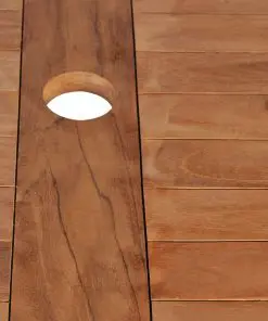 vidaXL Folding Garden Table 120x70x75 cm Solid Teak Wood