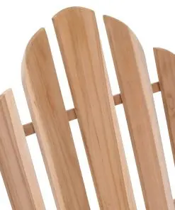 vidaXL Adirondack Chair Teak