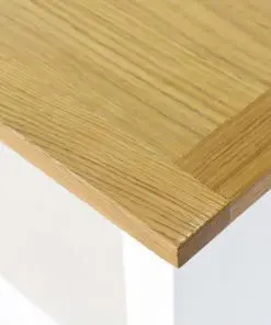 vidaXL 3-Tier Bookcase 72×22,5×82 cm Solid Oak Wood