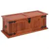 vidaXL Storage Chest 60x25x22 cm Solid Acacia Wood vidaXL Storage Chest 60x25x22 cm Solid Acacia Wood