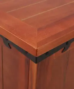 vidaXL Storage Chest 60x25x22 cm Solid Acacia Wood