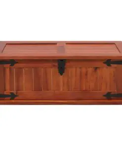 vidaXL Storage Chest 60x25x22 cm Solid Acacia Wood