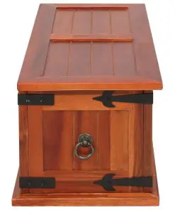 vidaXL Storage Chest 60x25x22 cm Solid Acacia Wood
