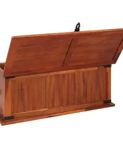 vidaXL Storage Chest 90x45x40 cm Solid Acacia Wood