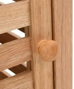 vidaXL Bathroom Storage Cabinet Solid Walnut Wood 39.5×35.5×86 cm