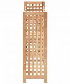vidaXL Wine Rack for 25 Bottles Solid Walnut Wood 63x25x73 cm