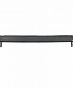 vidaXL Elevated Dog Bed Black L Textilene