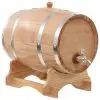 vidaXL Wine Barrel with Tap Solid Pinewood 12 L vidaXL Wine Barrel with Tap Solid Pinewood 12 L