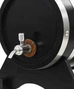 vidaXL Wine Barrel with Tap Solid Pinewood 6 L