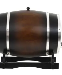 vidaXL Wine Barrel with Tap Solid Pinewood 35 L