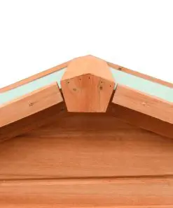 vidaXL Rabbit Hutch Solid Pine & Fir Wood 303x60x86 cm