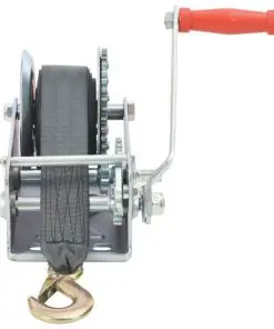 vidaXL Hand Winch with Strap 1130 kg