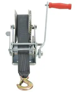 vidaXL Hand Winch with Strap 1360 kg