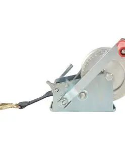 vidaXL Hand Winch with Strap 1360 kg