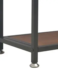 vidaXL Console Table with 3 Drawers 120x30x76 cm Solid Fir Wood