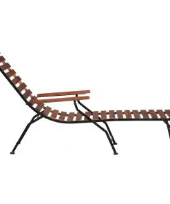 vidaXL Outdoor Deck Chair Solid Acacia Wood