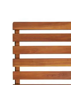 vidaXL Outdoor Deck Chair Solid Acacia Wood