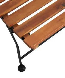 vidaXL Outdoor Deck Chair Solid Acacia Wood