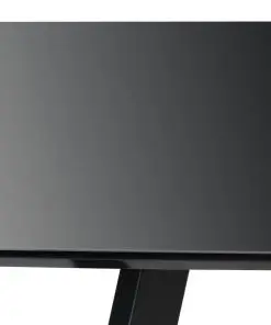 vidaXL Dining Table High Gloss Black 180x90x76 cm MDF
