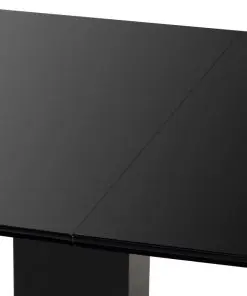vidaXL Dining Table High Gloss Black 180x90x76 cm MDF