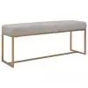 vidaXL Bench 120 cm Grey Velvet vidaXL Bench 120 cm Grey Velvet