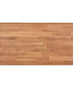 vidaXL Dining Table 120x60x74 cm Solid Oak Wood