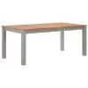 vidaXL Dining Table 180x90x74 cm Solid Oak Wood