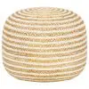 vidaXL Handmade Pouffe 45×30 cm Jute