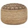 vidaXL Handmade Pouffe Brown 45×30 cm Jute