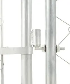 vidaXL Outdoor Dog Kennel with Roof 200x200x135 cm