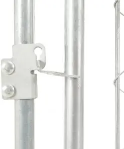 vidaXL Outdoor Dog Kennel with Roof 200x200x135 cm