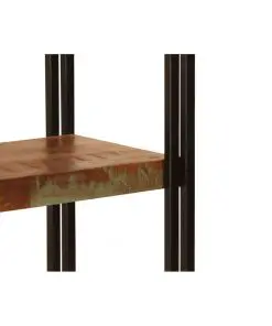 vidaXL 5-Tier Bookcase 90x30x180 cm Solid Reclaimed Wood