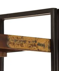 vidaXL 5-Tier Bookcase 60x30x180 cm Solid Reclaimed Wood