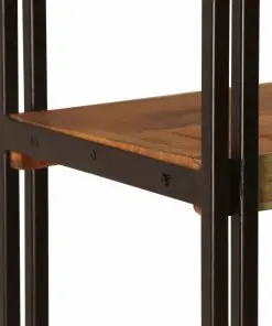 vidaXL 5-Tier Bookcase 60x30x180 cm Solid Reclaimed Wood