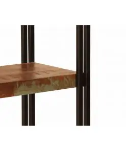 vidaXL 5-Tier Bookcase 60x30x180 cm Solid Reclaimed Wood