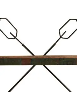 vidaXL 5-Tier Bookcase 60x30x180 cm Solid Reclaimed Wood