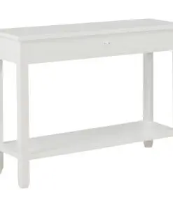 vidaXL Console Table White 110x35x80 cm Wood