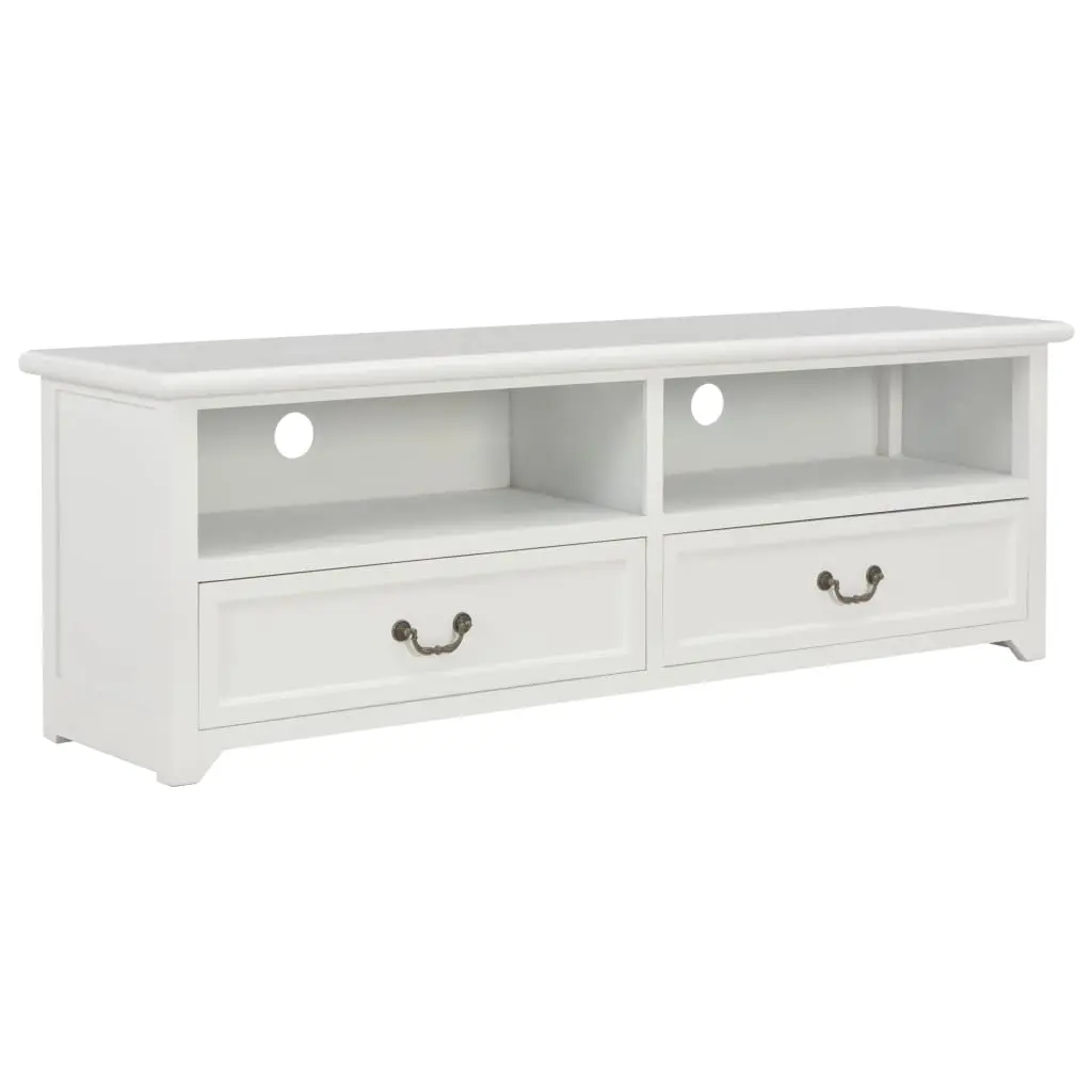 vidaXL TV Cabinet White 120x30x40 cm Wood