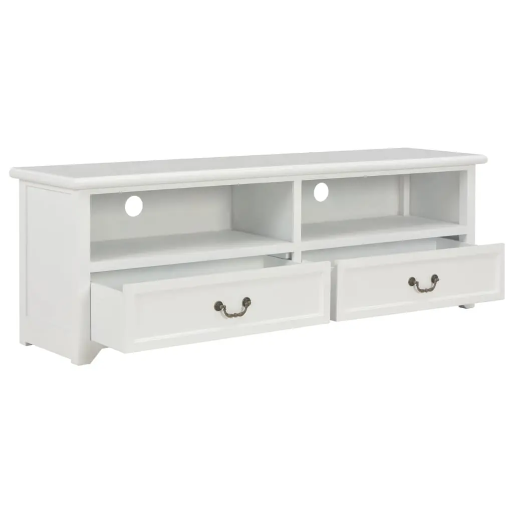 vidaXL TV Cabinet White 120x30x40 cm Wood