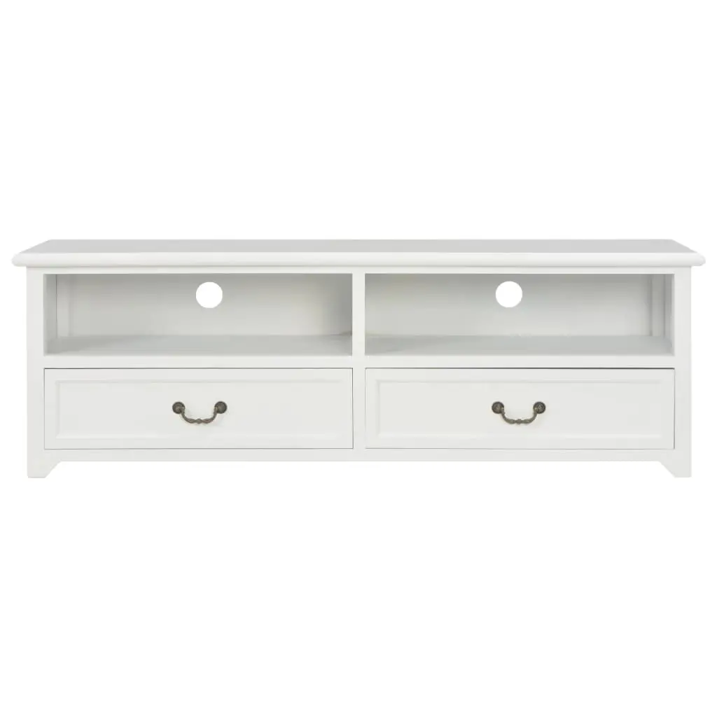 vidaXL TV Cabinet White 120x30x40 cm Wood