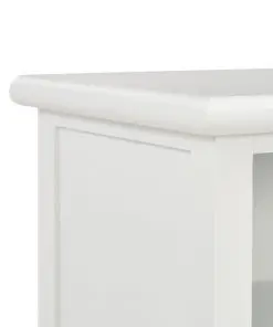 vidaXL TV Cabinet White 120x30x40 cm Wood
