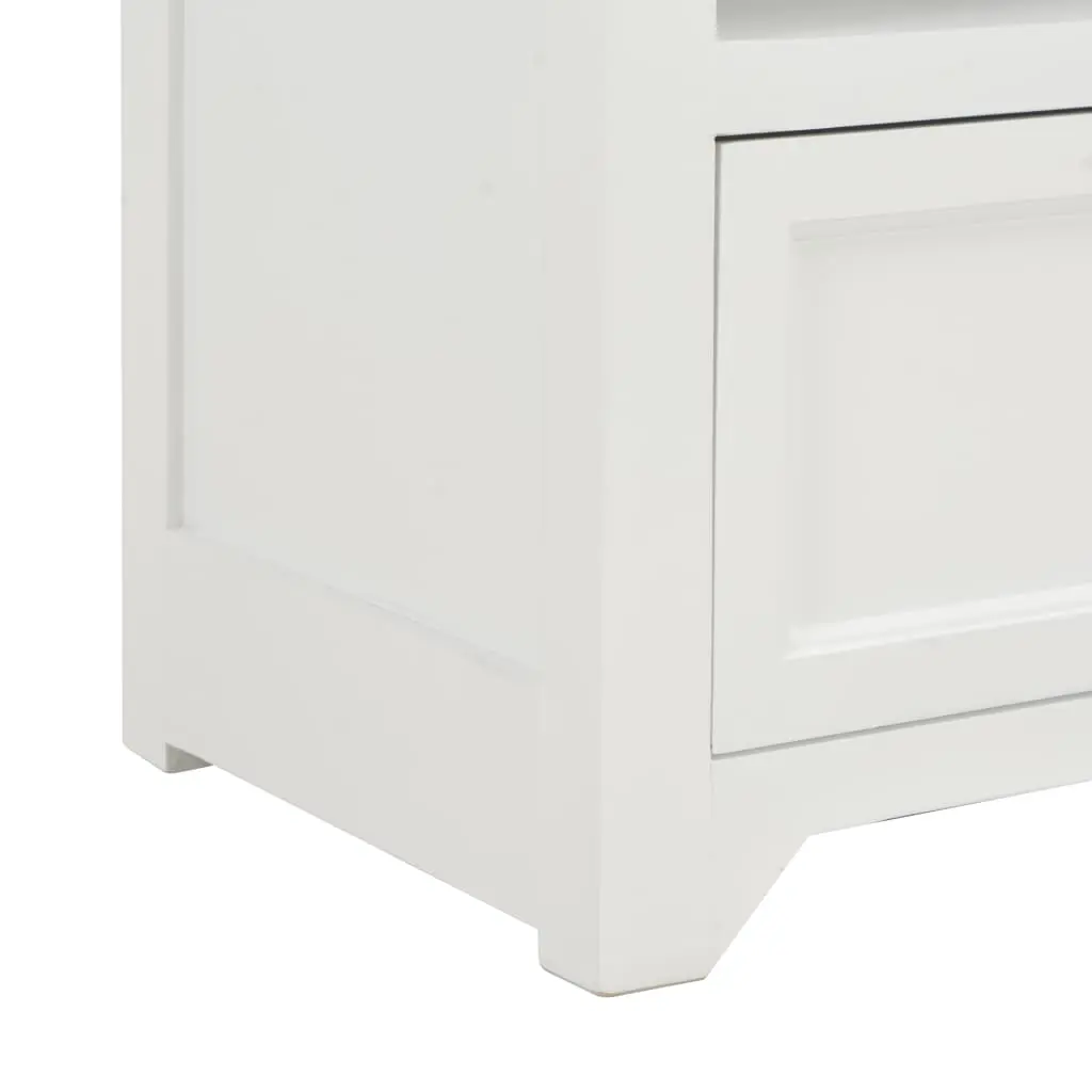vidaXL TV Cabinet White 120x30x40 cm Wood