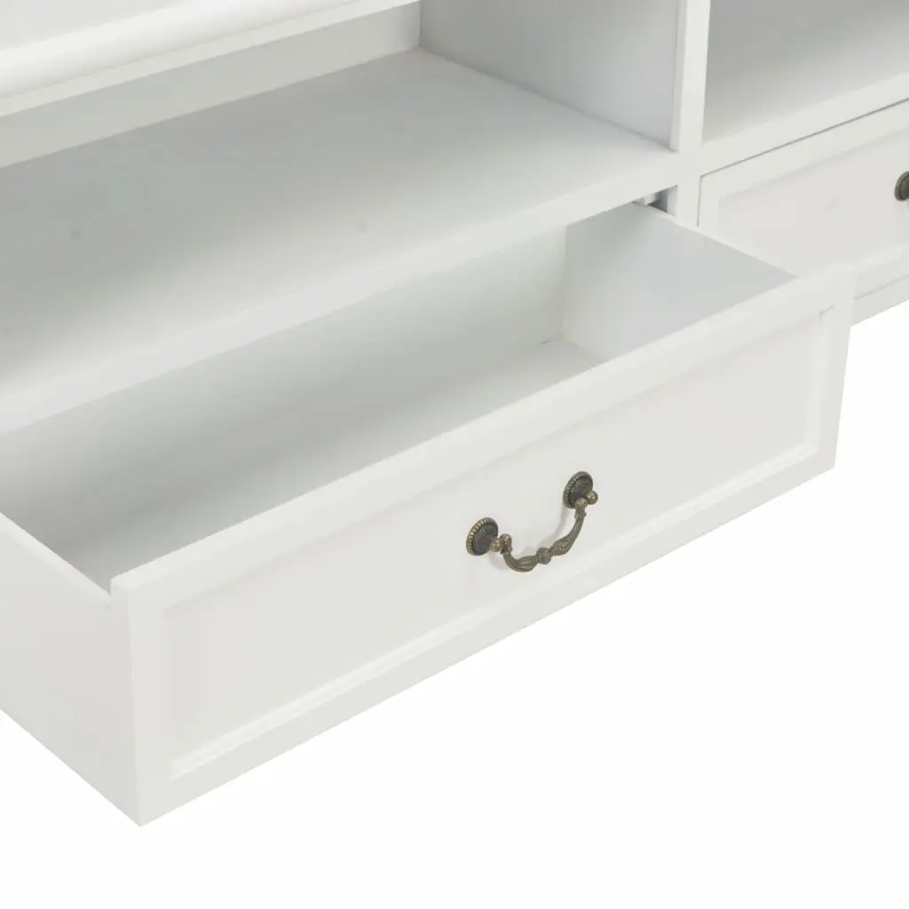 vidaXL TV Cabinet White 120x30x40 cm Wood