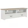vidaXL TV Cabinet White 120x30x40 cm Wood