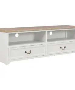 vidaXL TV Cabinet White 120x30x40 cm Wood