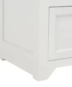 vidaXL TV Cabinet White 120x30x40 cm Wood