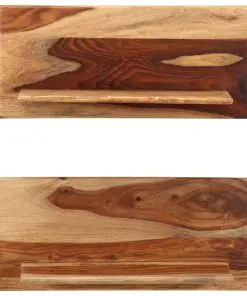 vidaXL Wall Shelves 2 pcs 58x26x20 cm Solid Sheesham Wood