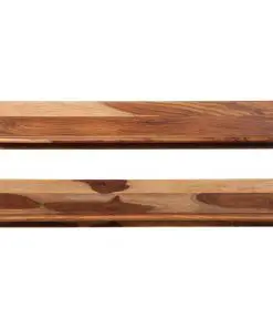 vidaXL Wall Shelves 2 pcs 169x26x20 cm Solid Sheesham Wood
