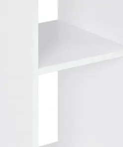 vidaXL Bar Table White 60x60x110 cm