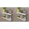 vidaXL Wall Shelves 4 pcs White 60 cm vidaXL Wall Shelves 4 pcs White 60 cm